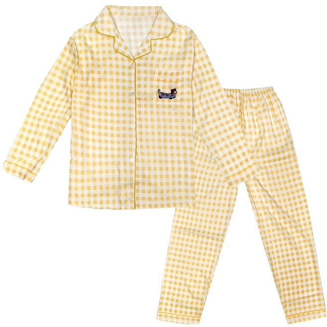 어나더디 여성용 홈스윗 긴팔 잠옷 상하의 세트