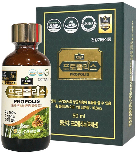 한국양봉농협 프로폴리스, 50ml, 1개