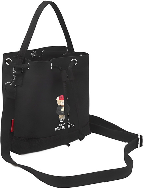 라엘라베어 모아이 캔버스 숄더 토트 크로스백