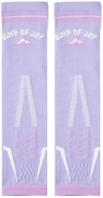 필웨이브 스포츠 종아리 압박밴드 보호대 2p, 퍼플, 1개