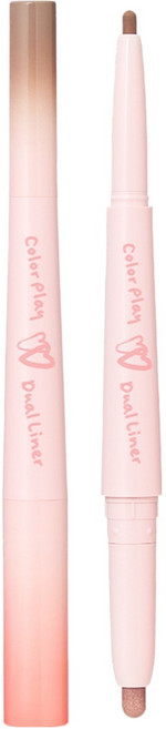 투에이엔 컬러 플레이 듀얼 라이너, 2베베핑크, 1개