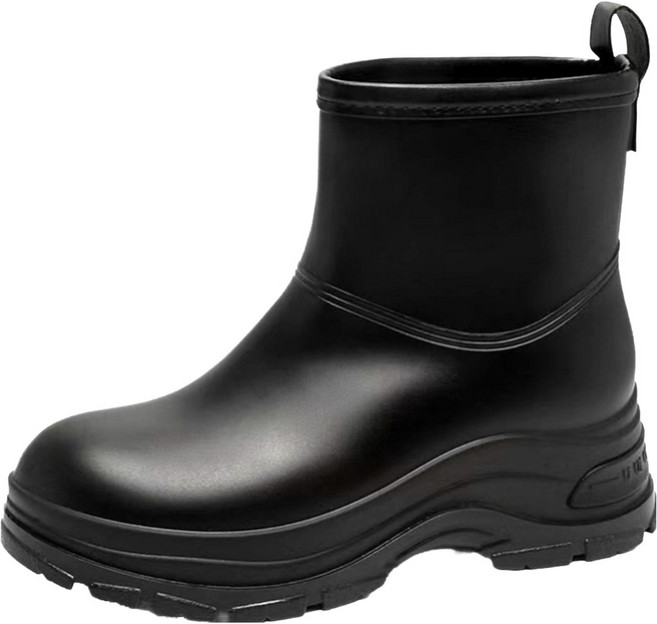 GUDETU 谷德兔 女款防水防滑耐磨外穿短筒雨靴 A35 36