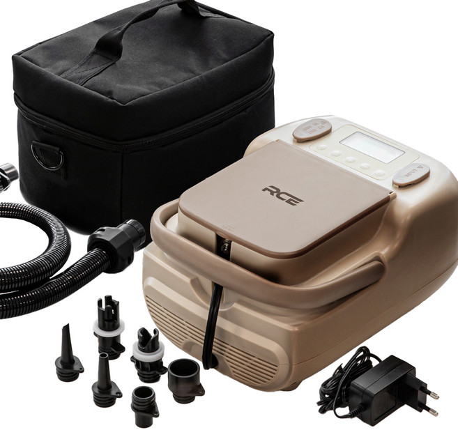 로티캠프 무선 에어 휴대용 전동 펌프, 탄, 1개