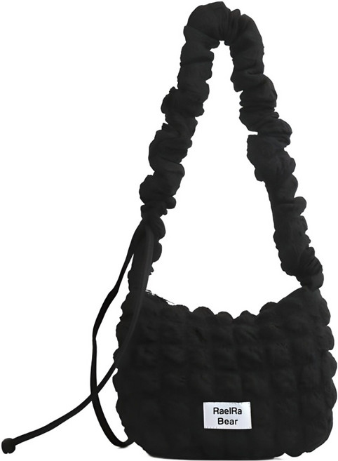 라엘라베어 아이비 누빔 숄더 크로스백 RA28-10410