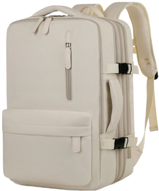 KOLKO 2211旅行後背包 A0324-2, 象牙白