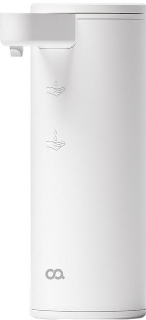 오아 젤디스펜서 주방세제 거품비누 손세정기, 화이트, 1개