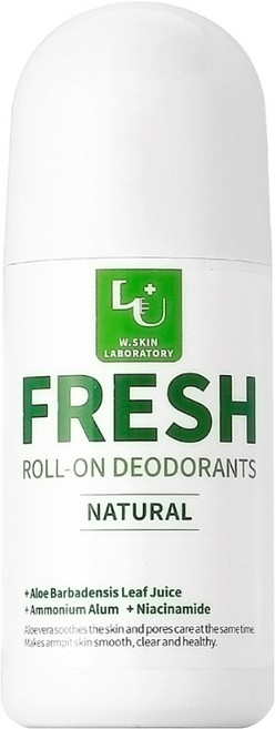 W.SKIN LABORATORY 蘆薈滾珠體香劑, 30ml, 1個