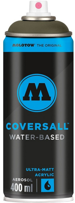 MOLOTOW COVERSALL WATERBASED 高覆蓋水性噴漆 358176, 1個, 深石灰, 400ml
