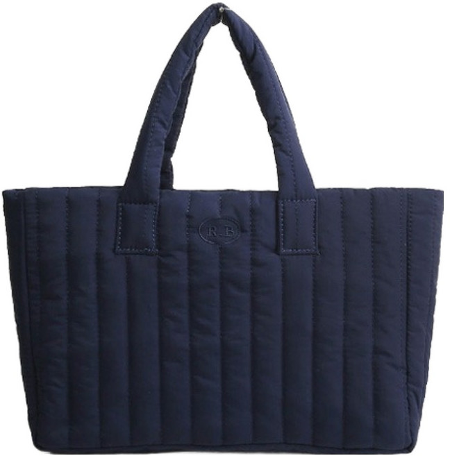 라엘라베어 젤리아 누빔 토트 숄더백 RA24-500