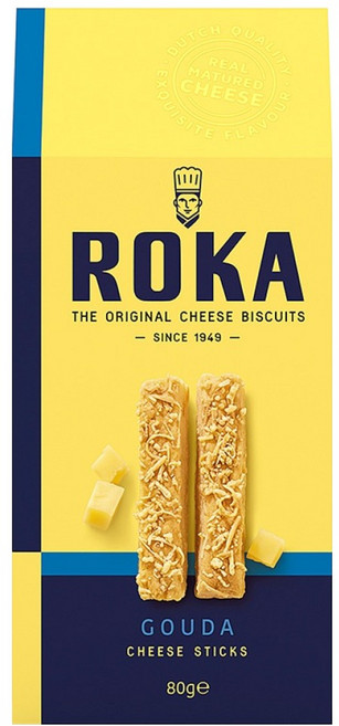 ROKA 고다 치즈 스틱, 1개, 80g