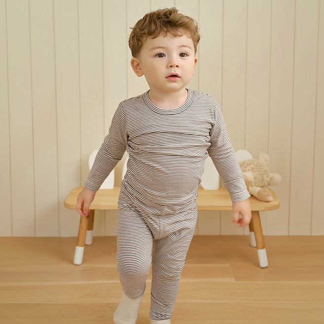 유니프랜드 아동용 히트웜ST 9부 내의 상하의 세트