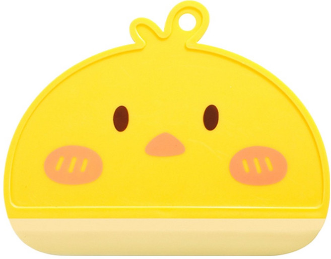 썬앤드림 클린덕 미니 스퀴지 다용도 물기제거 13 x 10.7 cm, 옐로덕, 1개