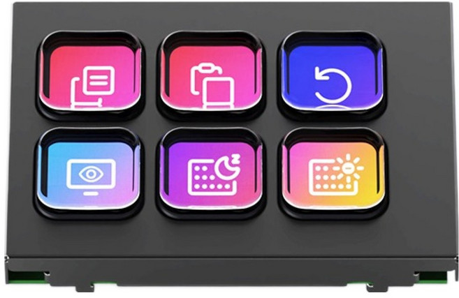 엘가토 스트림 덱 모듈 매크로 커스터마이징 6버튼, Stream Deck Module 6