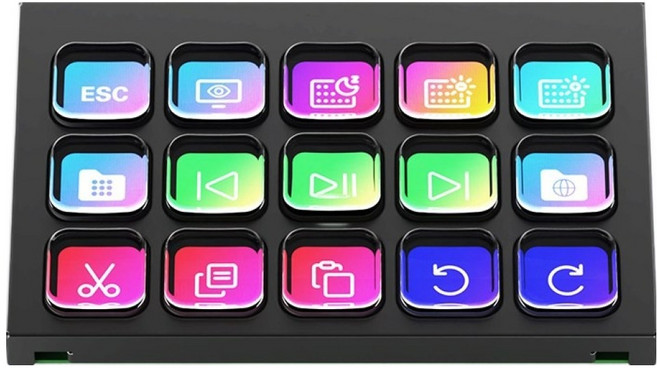엘가토 스트림 덱 모듈 매크로 커스터마이징 15버튼, Stream Deck Module 15