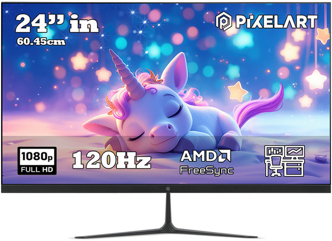 픽셀아트 FHD 아이케어 모니터, 60.45cm, PA2441F(일반)