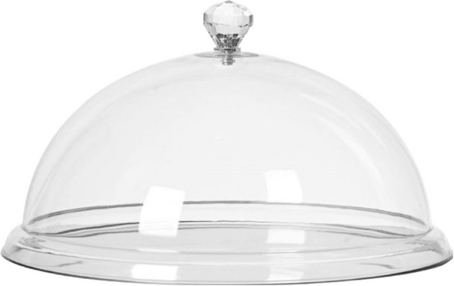 영그린 아크릴 원형 음식덮개, 투명, 1개