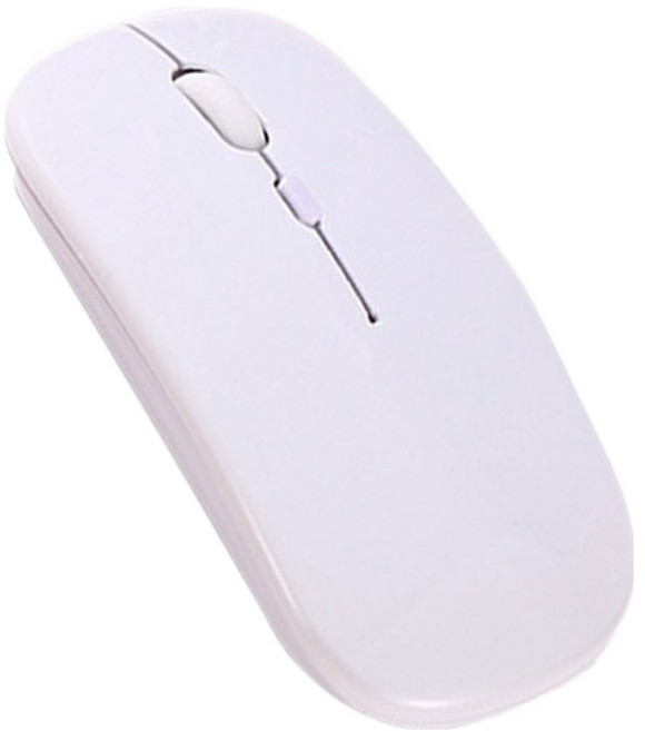 PLEIGO 무소음 블루투스 무선 마우스, 화이트, M20