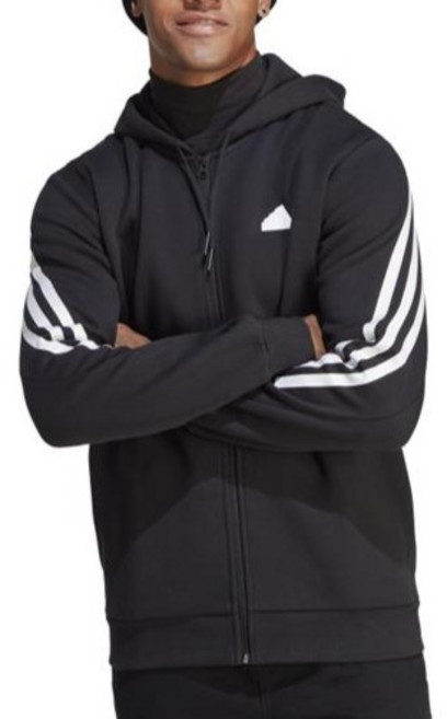 adidas 愛迪達 男款 Future Icon 3S 全拉鍊連帽外套 IC6712