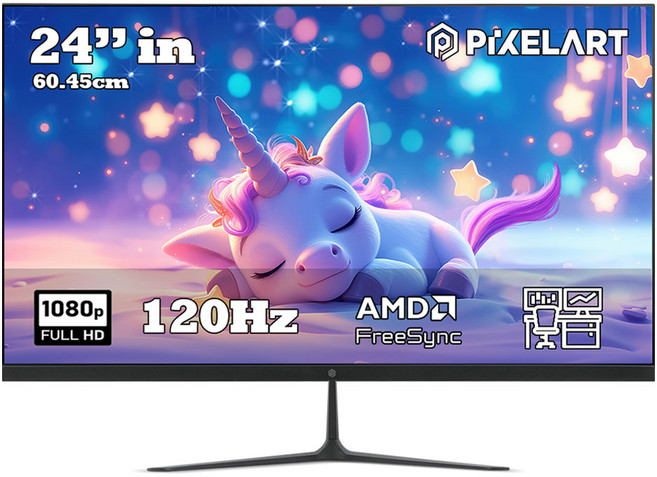 픽셀아트 FHD 아이케어 모니터, 60.45cm, PA2441F(무결점)