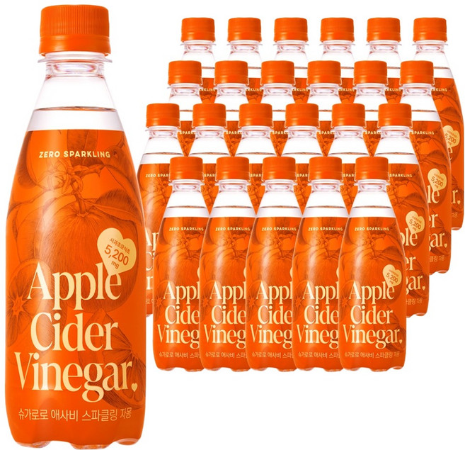 슈가로로 애사비 스파클링 자몽, 350ml, 24개