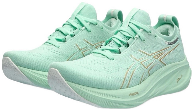 ASICS 亞瑟士 女款 GEL-NIMBUS 26 慢跑鞋 1012B601-300