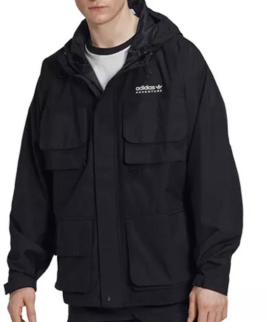 adidas 愛迪達 男款冒險多口袋夾克 HK4996
