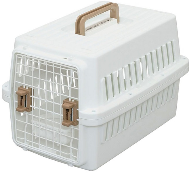 아이리스 강아지 ATC 시리즈 소형견용 에어트래블 캐리, 화이트, 1개