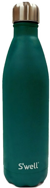 S'well Stone 美國時尚不鏽鋼保冷保溫瓶 25oz, Jade, 750ml, 1個