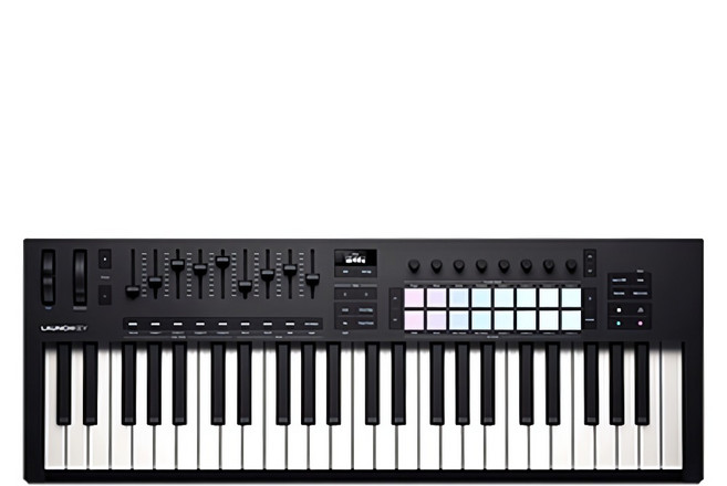 novation 49鍵MIDI主控鍵盤, 1個, 黑色, Launchkey 49 Mk4