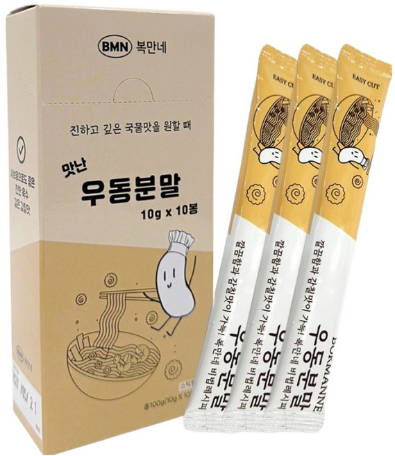 복만네 맛난 우동 스프 10p, 100g, 1개