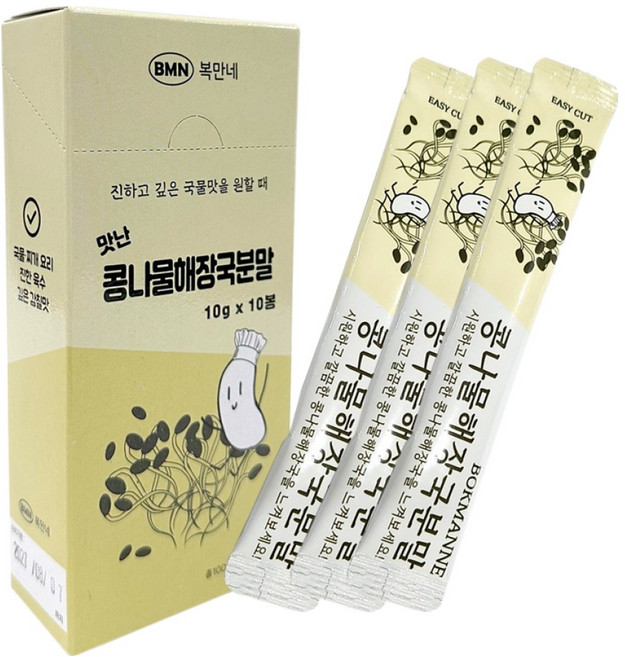 복만네 맛난 콩나물 해장국 스프 10p, 100g, 1개