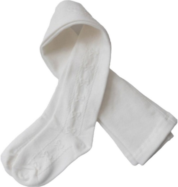 아이러브제이 드리프 리본자카드 타이즈