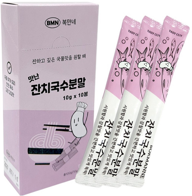 복만네 맛난 잔치 국수 스프 10p, 100g, 1개