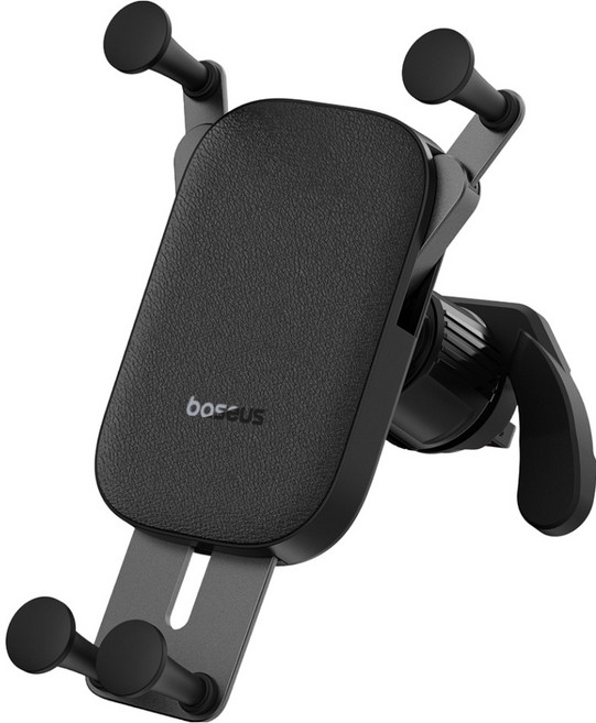 Baseus 倍思 極控Mega 大屏手機車載支架, 1個, 星曜黑