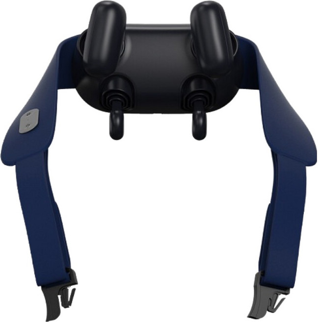 필립스 넥커버 목 어깨 마사지기 승모근 종아리 안마기, PPM3322, 네이비