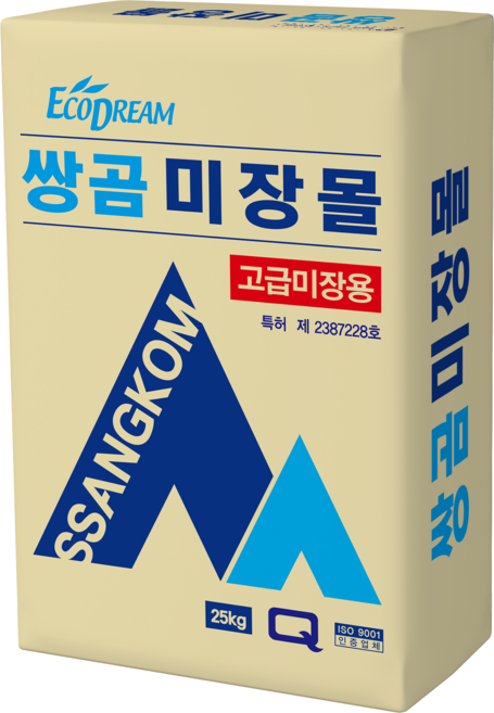 쌍곰 물만 부어쓰는 고급미장몰탈 25kg, 1개