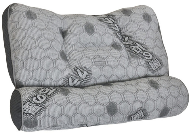 JINDACHI 金大器 4D天絲石墨烯反牽引護頸枕, 1個, 灰色