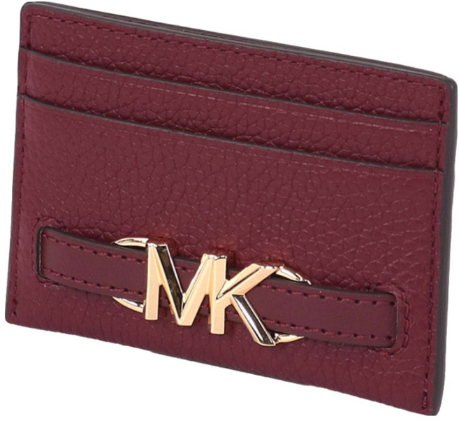 MICHAEL KORS 經典LOGO皮革卡夾 13S35S3G6RD3L