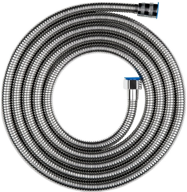 깔꼼샵 고급 스테인리스 황동 샤워기호스, 3m, 은색