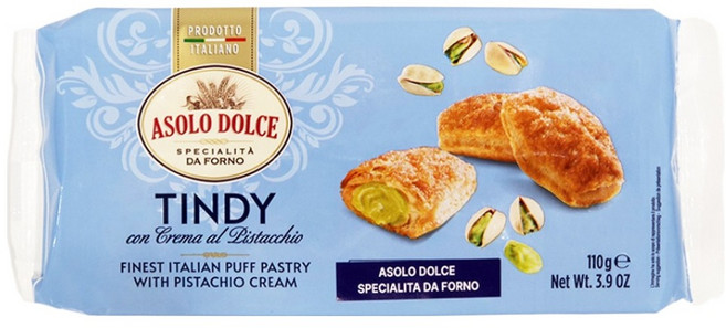 아쏠로돌체 틴디 피스타치오크림, 110g, 1개