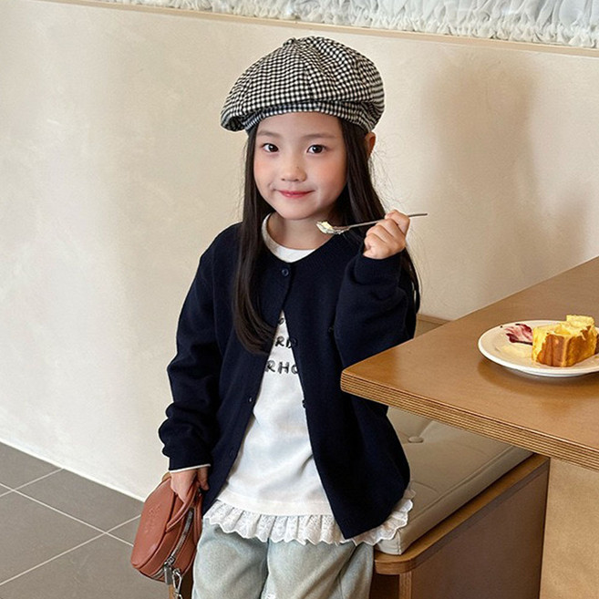 Arbe 주니어용 쿠앤쿠 베이직가디건