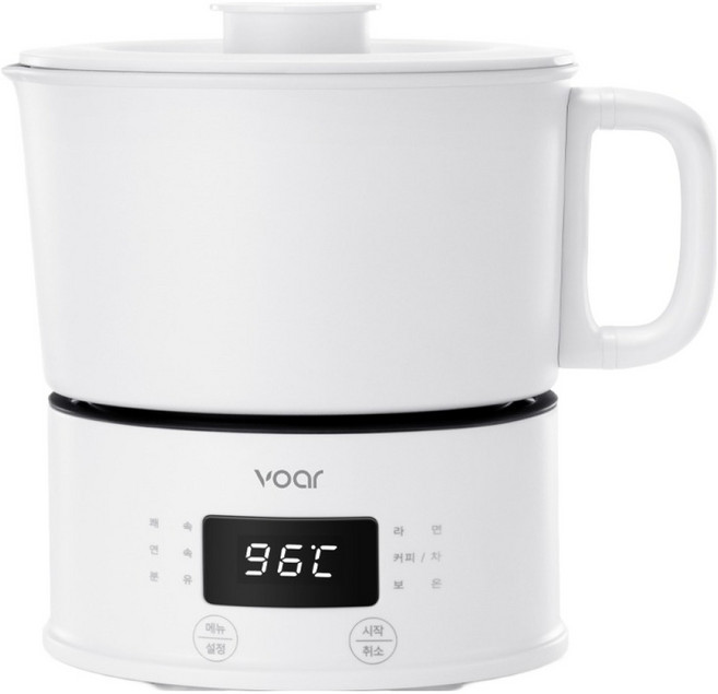 보아르 이지 미니쿠커 휴대용 접이식 전기포트 프리볼트 여행용 캠핑 라면포트, VEPT-002IV
