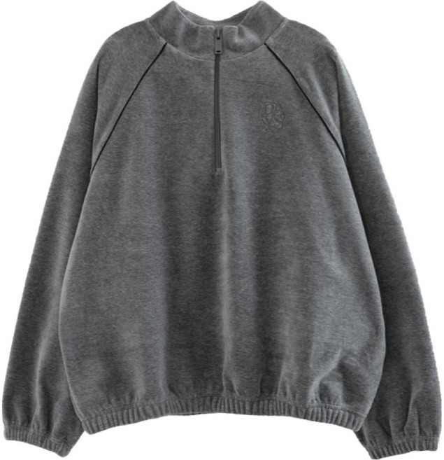 디디오 아이러브제이 초중생 남녀공용 엑시 반집업 맨투맨