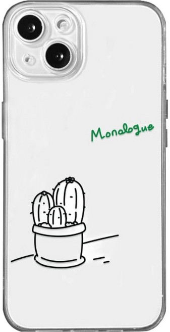 hottmall 仙人掌素描手機殼