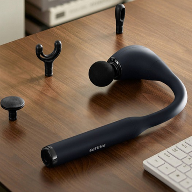 필립스 승모근 허리 전신 후크 마사지기, PPM7331, 혼합색상