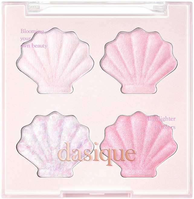 데이지크 샤인 글로이 하이라이터 팔레트 5.6g, 01 트윙클 머메이드, 1개