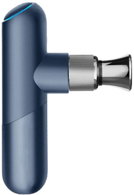 필립스 휴대용 초경량 미니 마사지건 + 마사지 헤드 6종 세트 PPM7501, 네이비