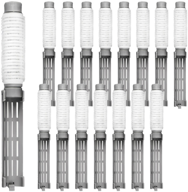 다온셀렉트 뿌리볼륨 루트펌 뿌리펌 롯드 라지 16p, 혼합색상