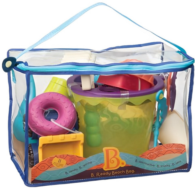 B.Toys 光腳丫沙灘包, 海軍藍色, 1組
