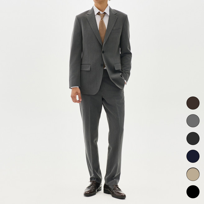 맨틀 남성용 베이직 레귤러 정장세트